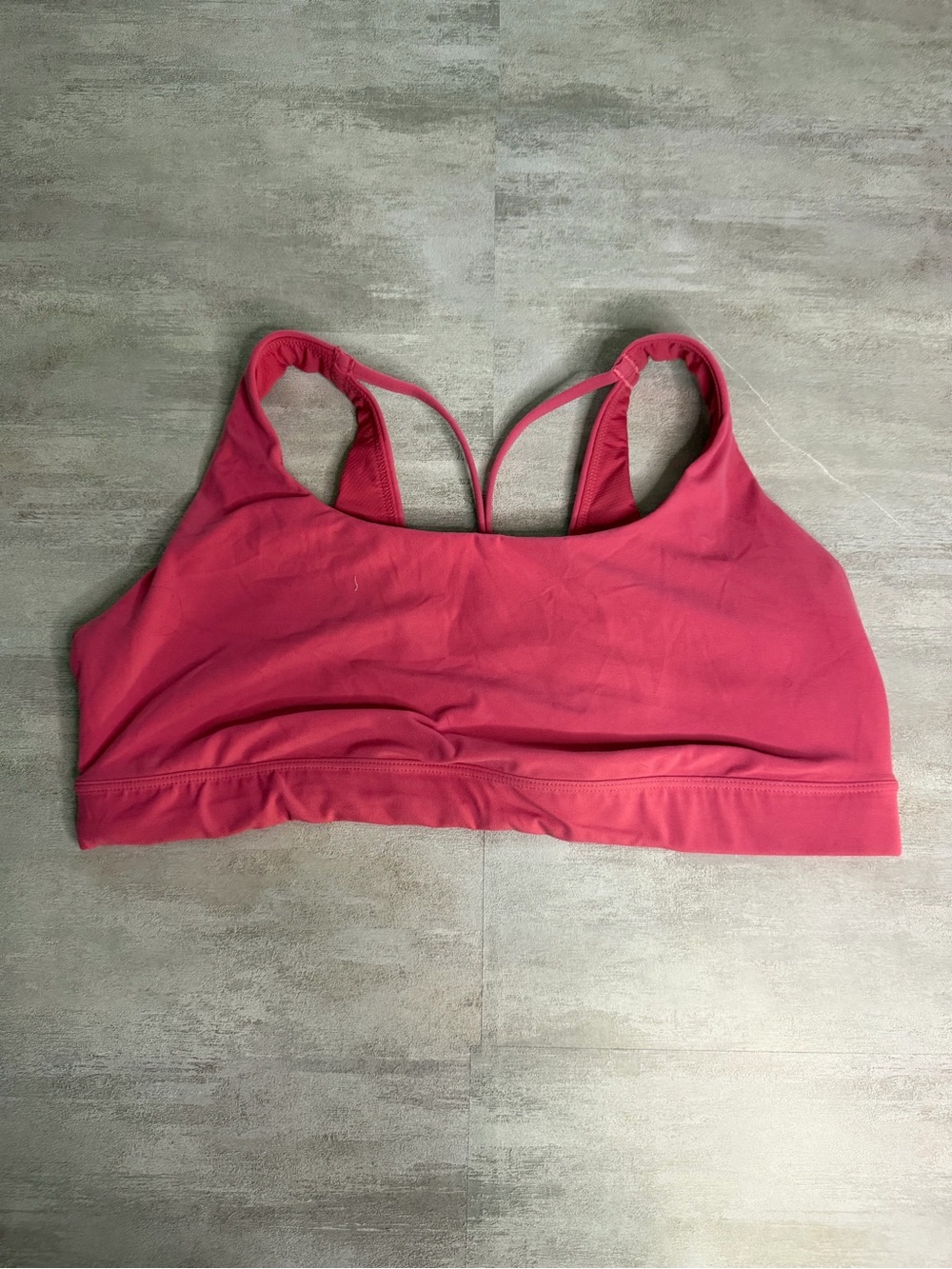Athleta Rose Pink Strappy Low-Impact Sports Bra